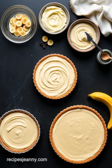 No-Bake Banana Pie steps