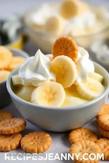 Easy Banana Pudding Recipe presentation