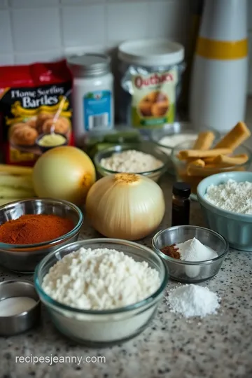 Outback Steakhouse Inspired Bloomin’ Onion Bites ingredients