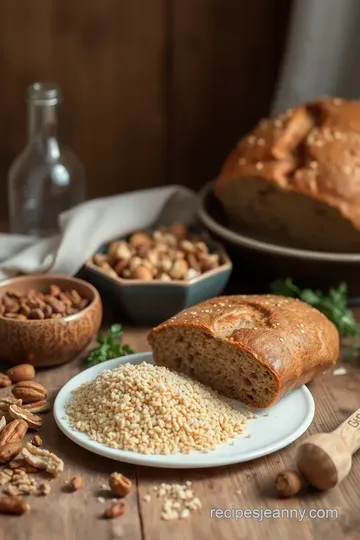 Perfect Wholemeal Bread Loaves ingredients