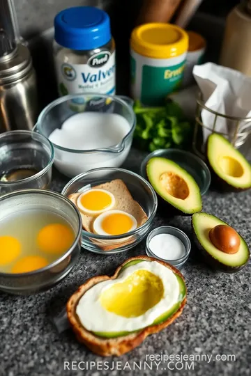 York Me Water Temperature Poached Eggs with Avocado Toast ingredients