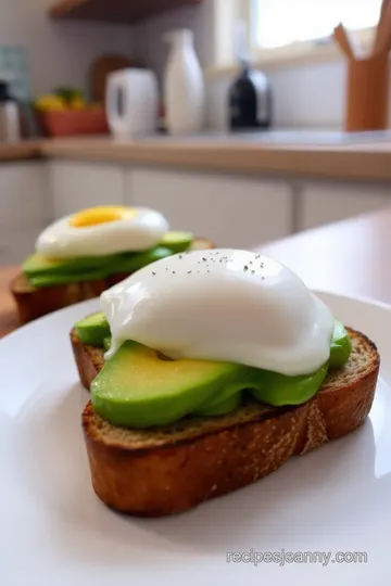 York Me Water Temperature Poached Eggs with Avocado Toast steps