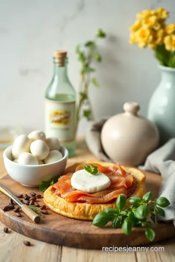 Prosciutto & Honey Burrata Pizza Delight ingredients