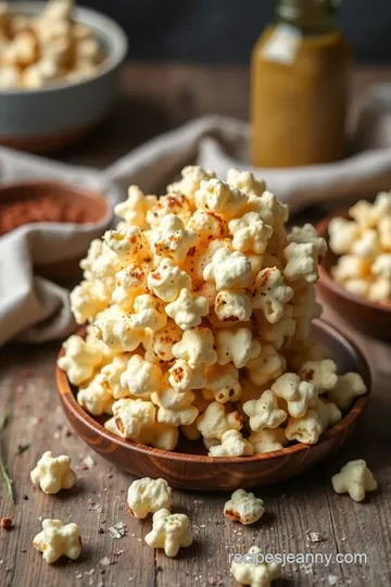 Quick Popcorn with Flavorful Seasonings presentation