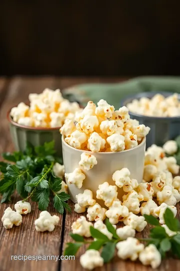 Quick Popcorn with Sweet Touch ingredients