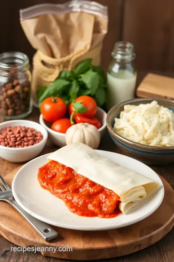 Homemade Lasagna Sheets Recipe ingredients