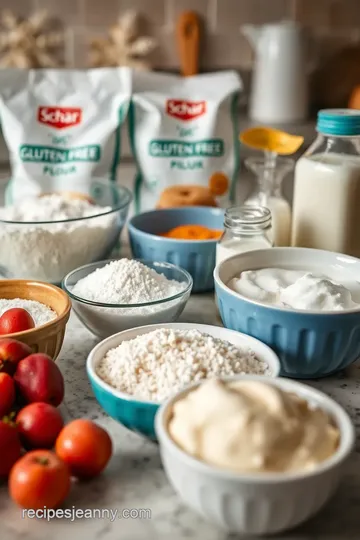 Gluten-Free Schär Pancakes ingredients