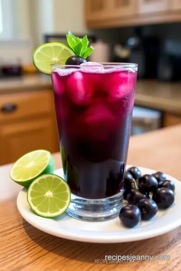 Black Cherry Margarita steps