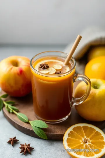 Shaken Spiced Apple Cider Delight steps