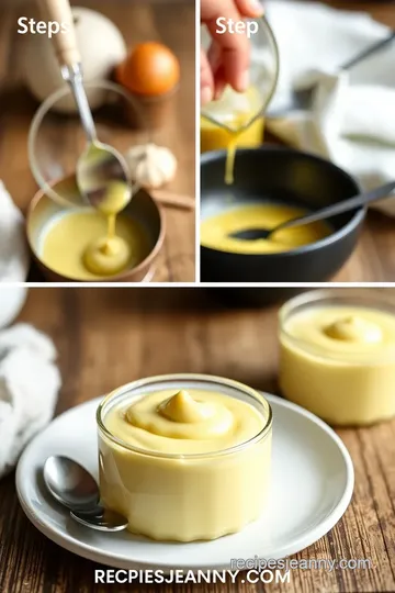 Silky Vanilla Custard Delight steps