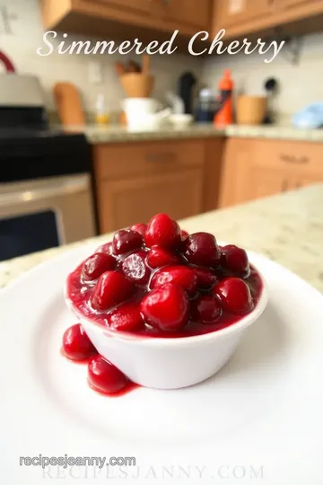 Cherry-Cranberry Compote steps