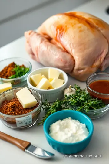 Low and Slow Creole Butter Turkey Breast ingredients