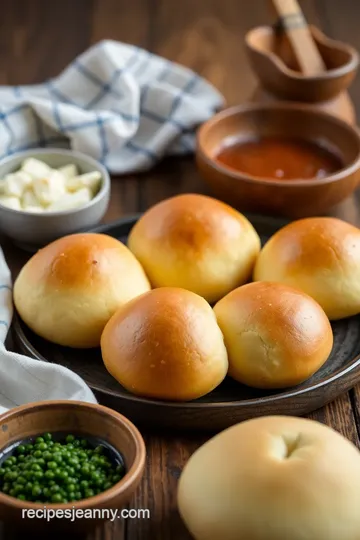 Soft and Fluffy Pav Buns presentation