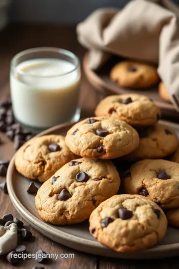 Soft Chocolate Chip Cookies presentation