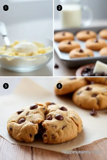 Soft Chocolate Chip Cookies steps