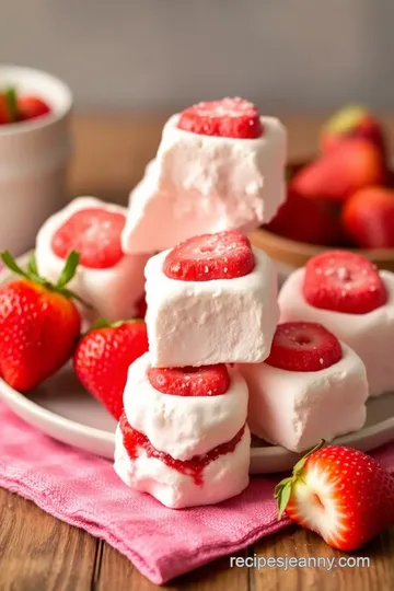 Strawberry Pretzel Marshmallow Treats presentation