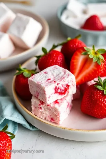 Strawberry Pretzel Marshmallow Treats steps