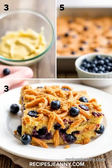 Sweet Blueberry Babka Delight steps