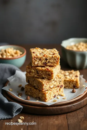 Sweet & Salty Crunch Bars Delight presentation