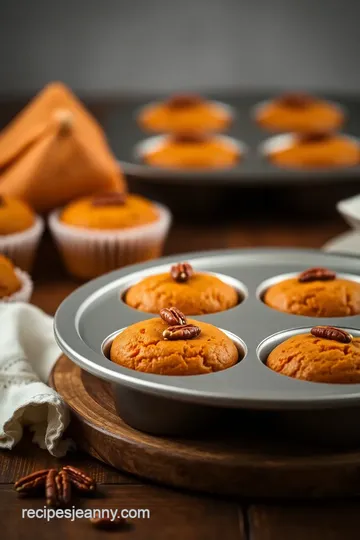 Vegan Sweet Potato Muffins with Pecan Butter steps