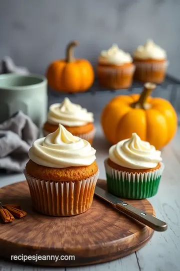 Warm Spiced Pumpkin Cupcakes steps