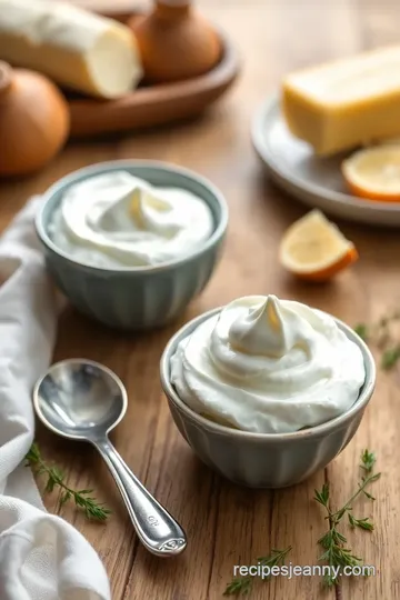 Whipped Cream Unsalted Butter Recipe presentation