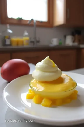 Magic Mango Mousse steps