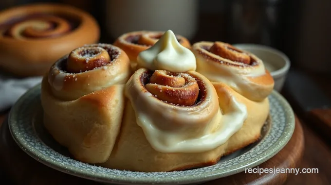 Cinnamon Rolls with Heavy Whipping Cream